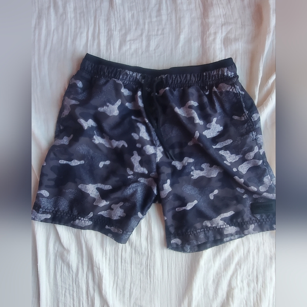 Superdry Men's Swim Shorts Camo Pattern Size S